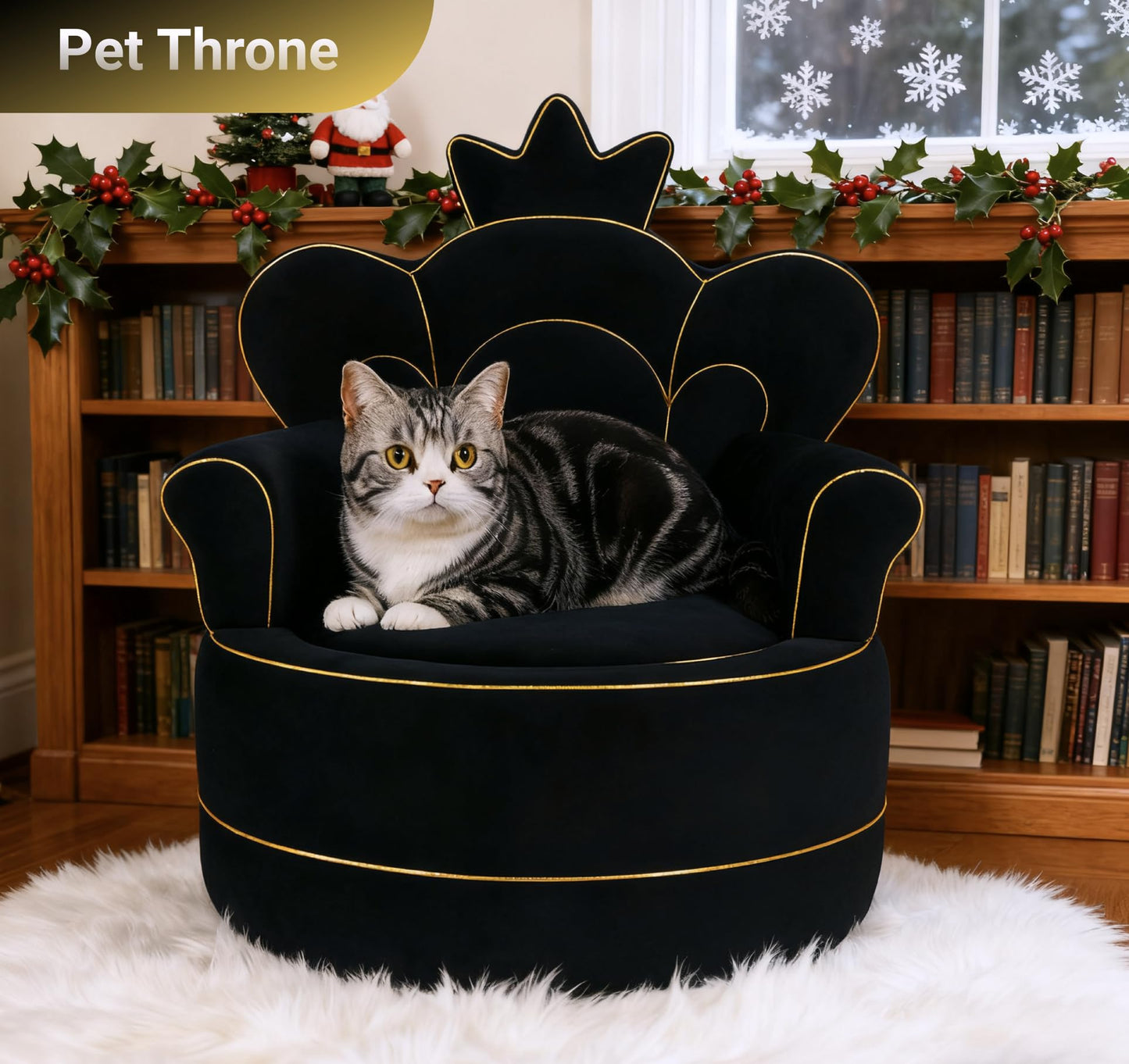 Cuddle Republic Luxury Velvet Pet Sofa Chair Scratch Resistant Dog Couch