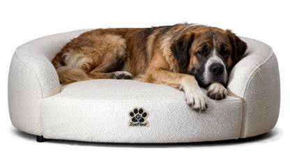 ZoeFleur Luxury Plush Velvet Dog Sofa Bed Washable Pet Couch for Large Dogs