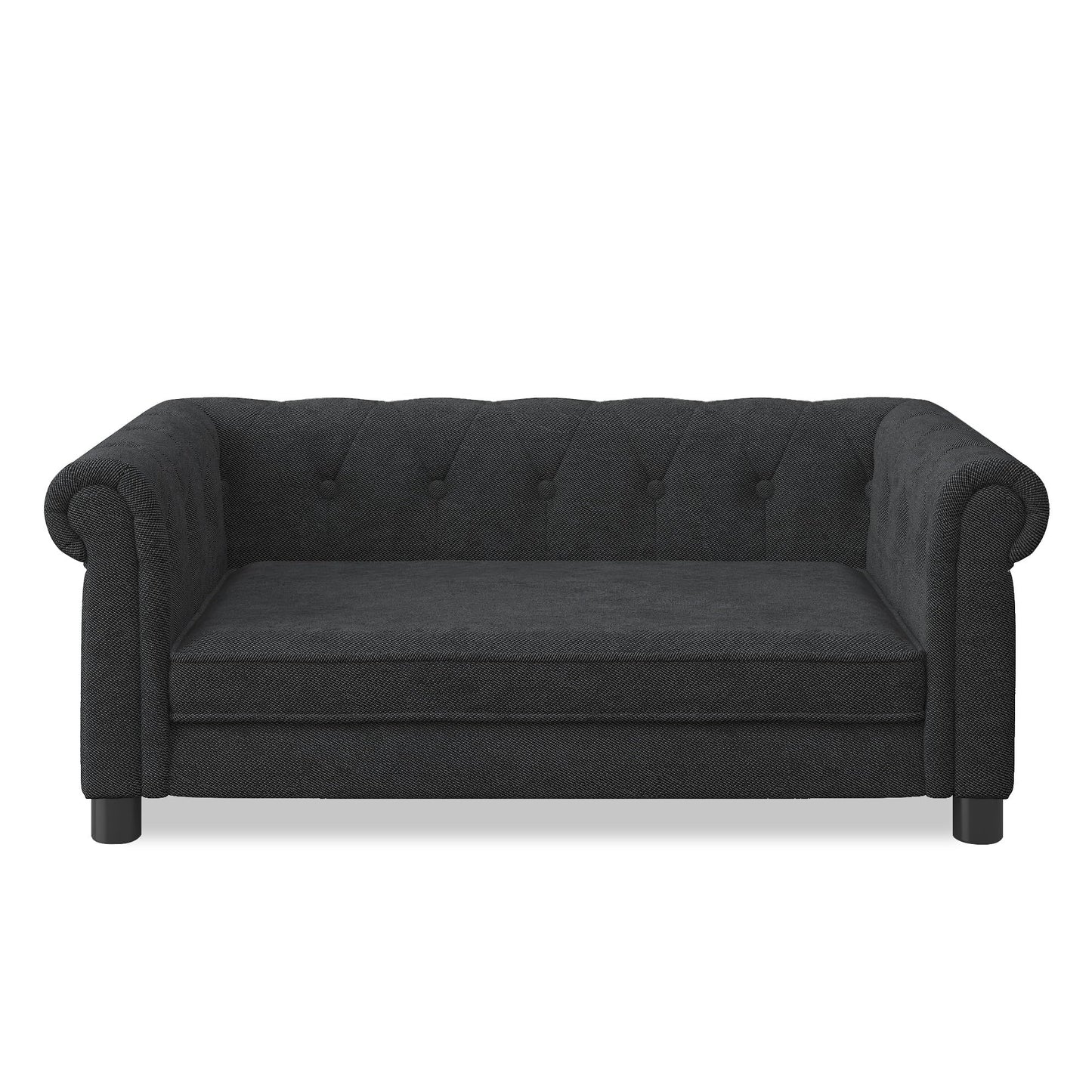 KEIKI Elevated Dog Sofa Bed with Legs Durable Pet Couch for Medium Large Dogs